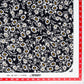 Buy Black & Yellow Ditsy Floral Print Rayon Fabric online