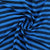 Black & Blue Stripe Georgette Fabric Trade UNO