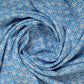 Buy Blue Digital Print Rayon Fabric
