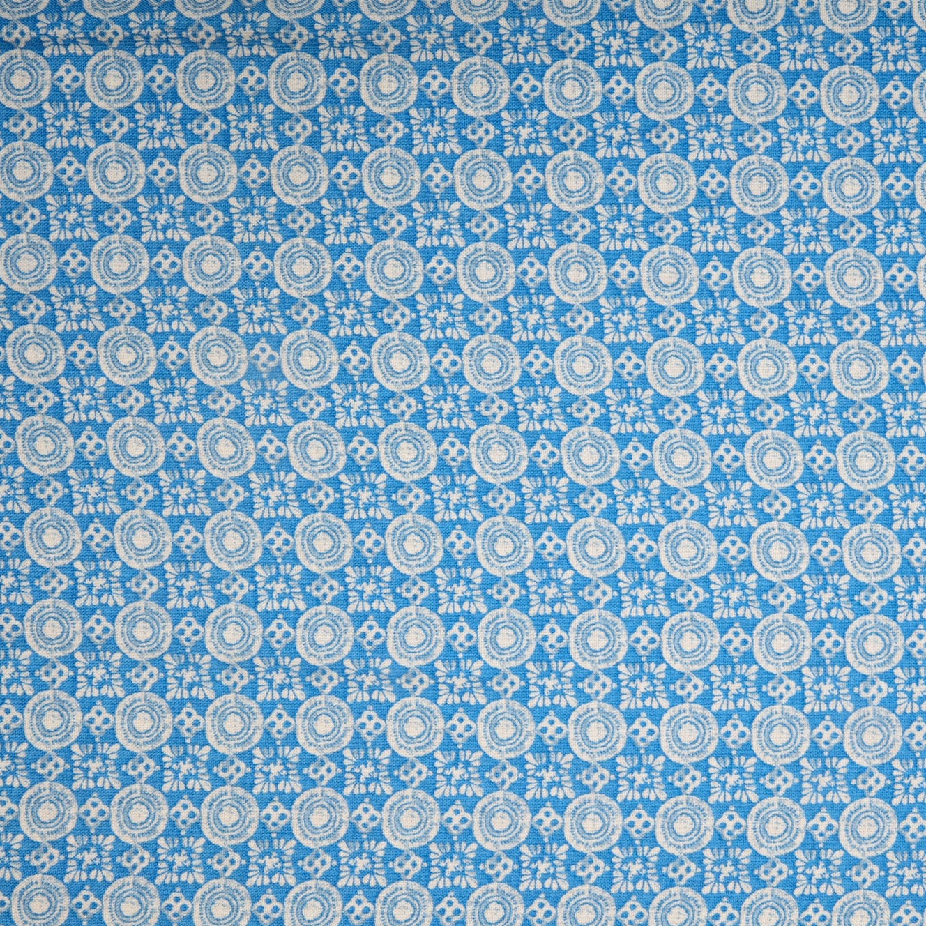 Buy Blue Digital Print Rayon Fabric Online India