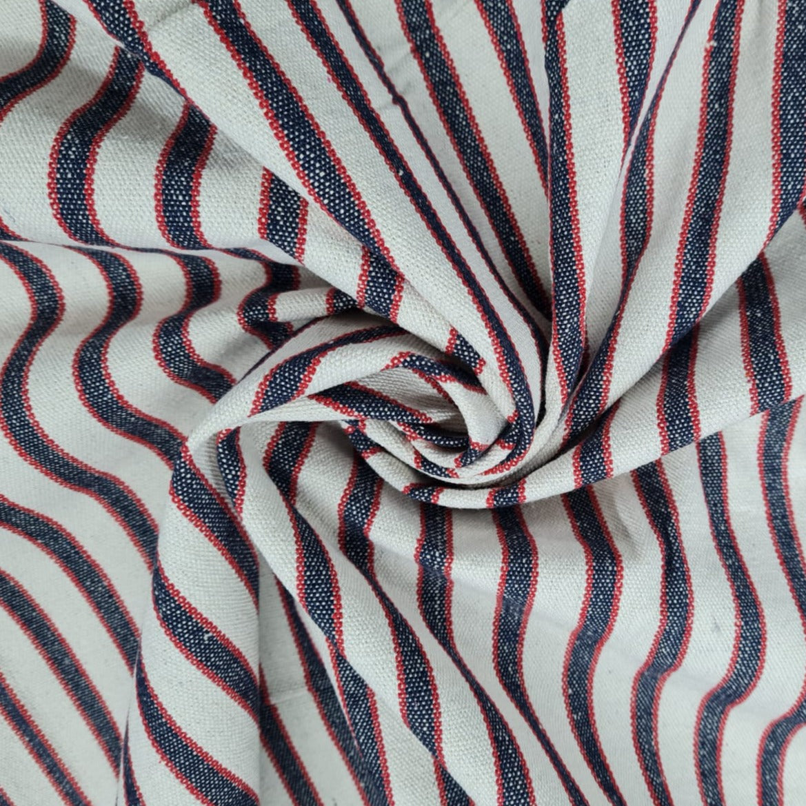 Blue & White Stripes Tapestry Fabric Trade UNO