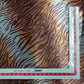 Brown & Cream Animal Print Velvet Fabric Trade UNO