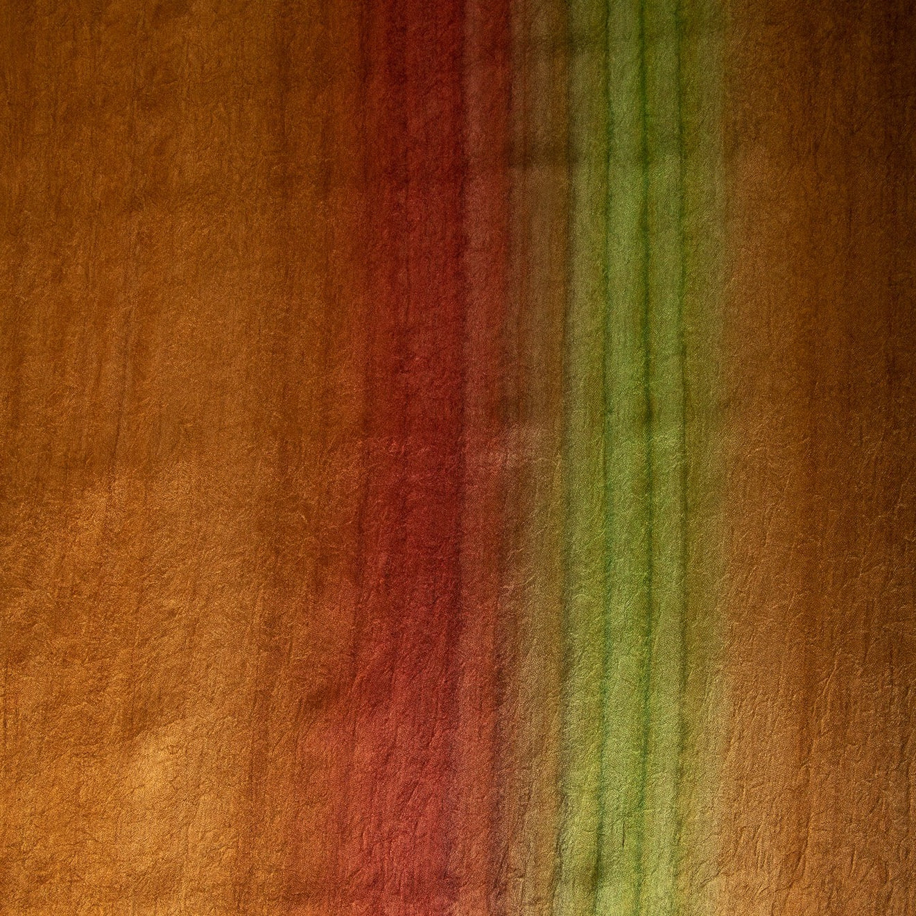 Brown Multi Color Marble Print Satin Fabric Trade UNO