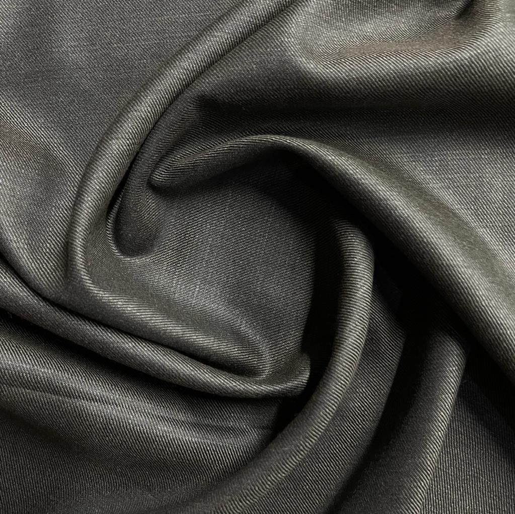 Brown Solid Poly Viscose Suiting Fabric - TradeUNO