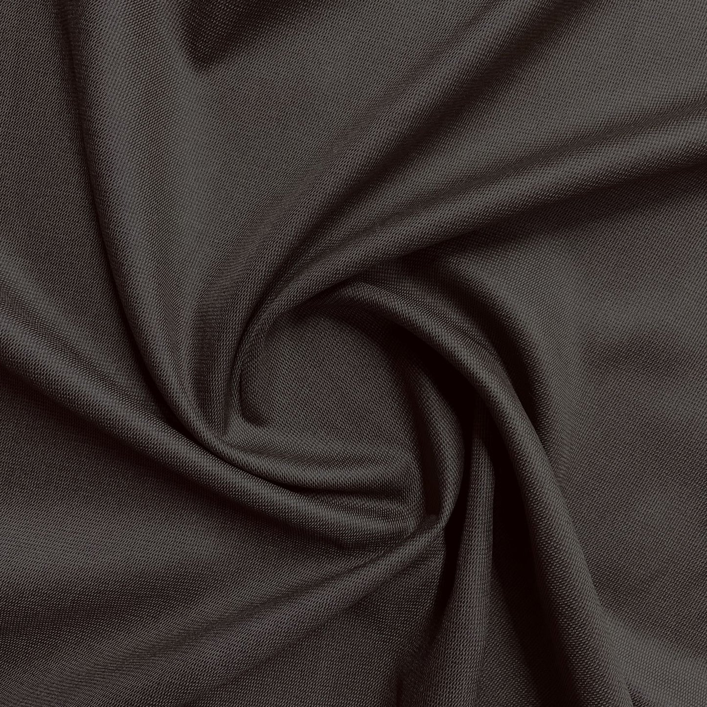Brown Solid Poly Viscose Suiting Fabric