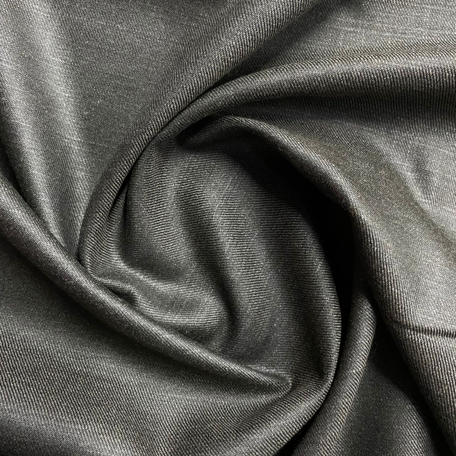 Brown Solid Poly Viscose Suiting Fabric - TradeUNO