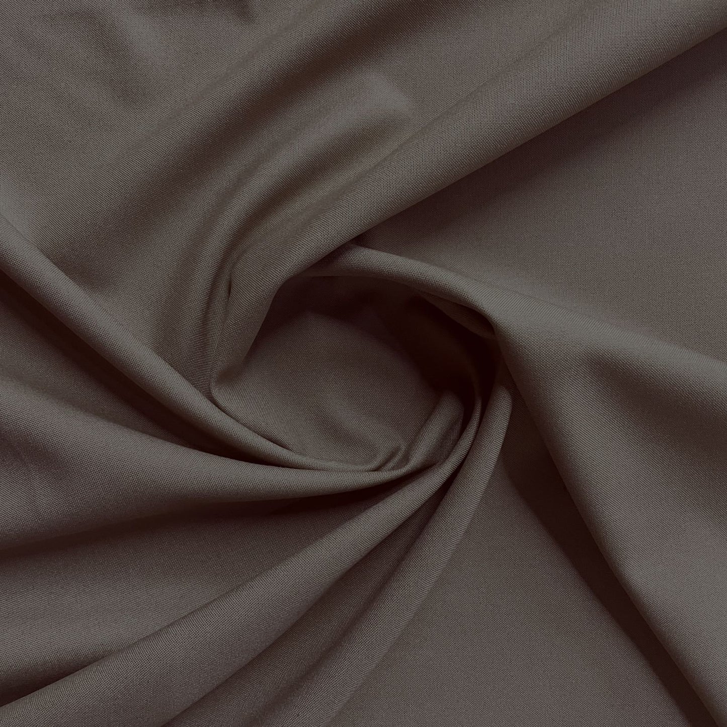 Cream Solid Poly Viscose Suiting Fabric