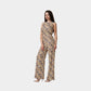 Cream Traditional Print Viscose Dobby Fabric - TradeUNO