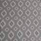 Grey Geometrical Print Cotton Linen Fabric Trade UNO
