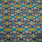 Multi Color Star Print Twill Fabric Trade UNO