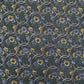 Dark Brown Hand Block Print Cotton Fabric Trade UNO