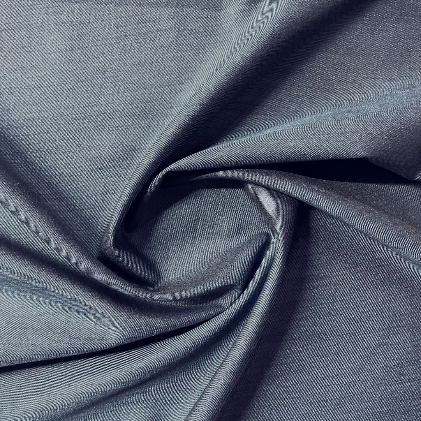 Dark Grey Solid Poly Viscose Suiting Fabric