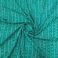 Green Bandhani With Foil Print Rayon Fabric Trade UNO