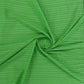 Green Solid Jacquard Cotton Fabric, 48 Inches, Plain Weave