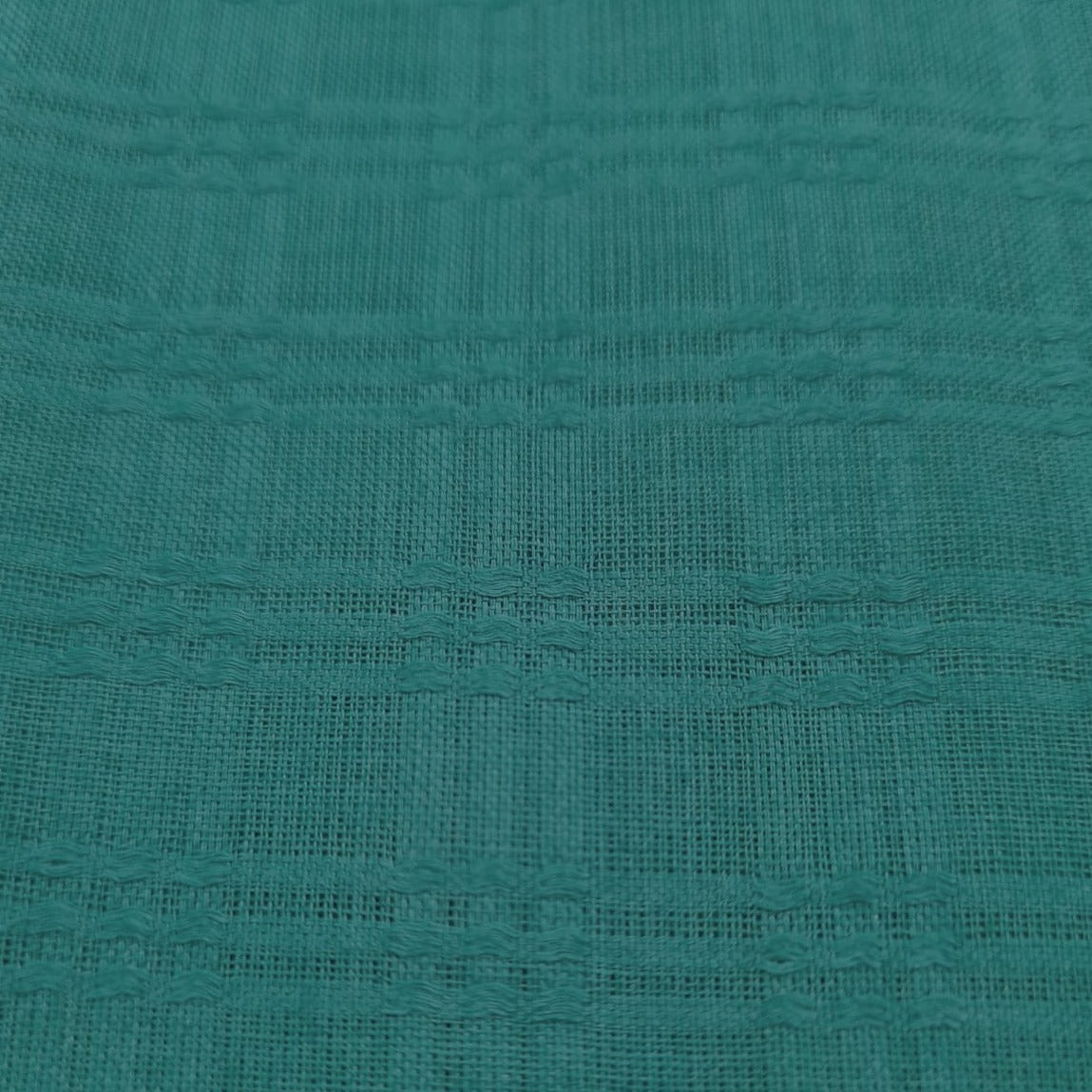 Green Solid Linen Fabric Trade UNO