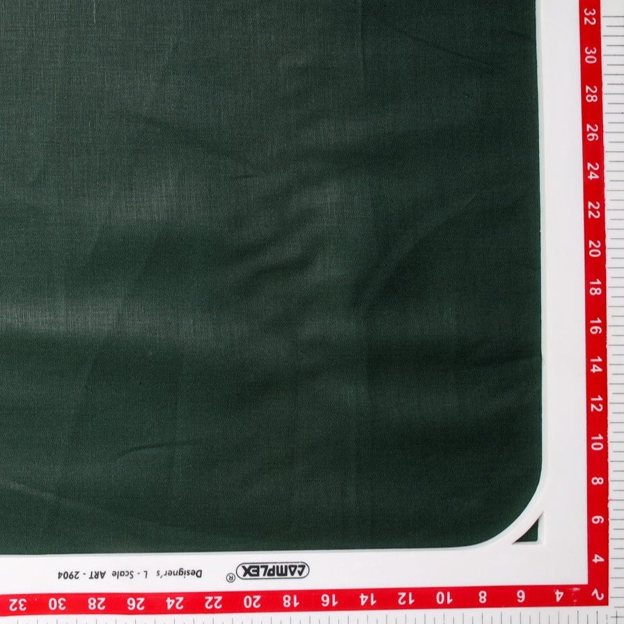 Green Solid Linen Fabric Trade UNO