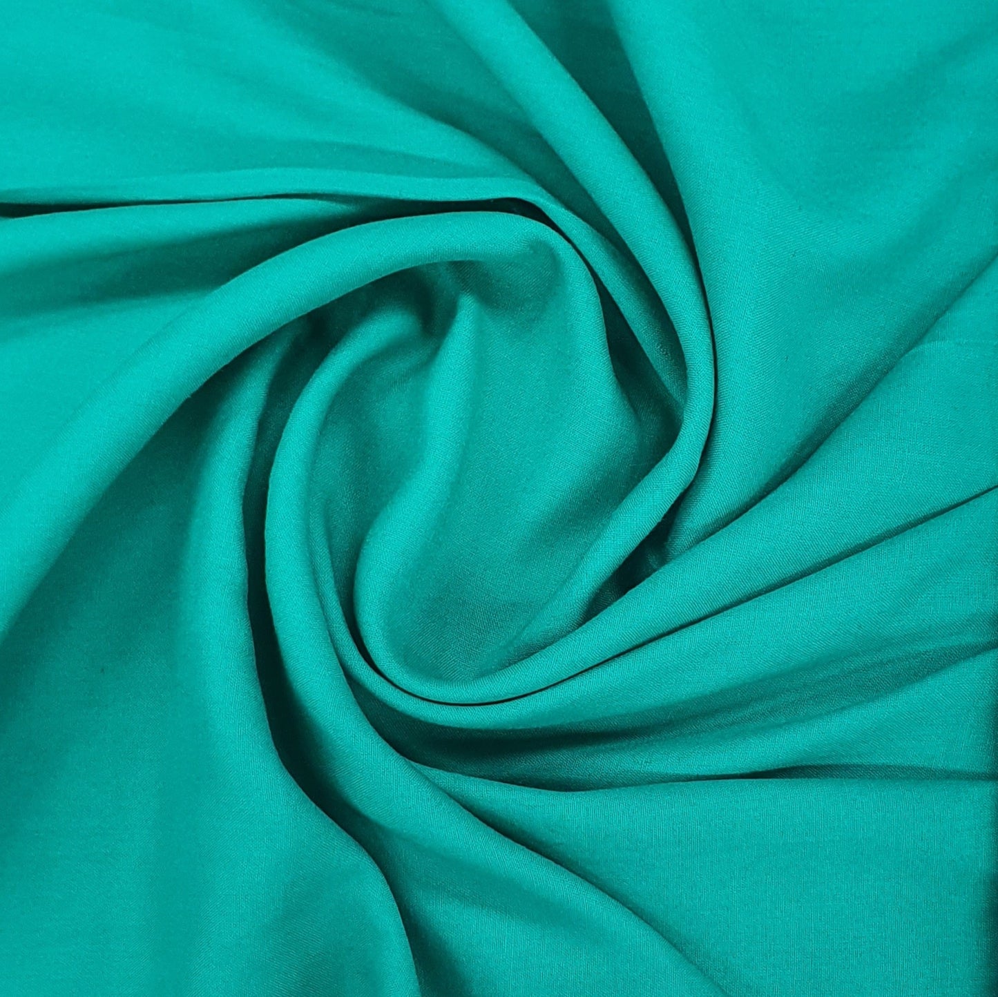 Green Solid Rayon Fabric Trade UNO