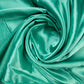 Green Solid Satin Fabric Trade UNO