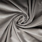 Grey Solid Cotton Velvet Fabric Trade UNO