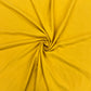 Mustard Yellow Solid Banana Crepe Fabric - TradeUNO