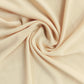 Cream Solid Georgette Fabric - TradeUNO