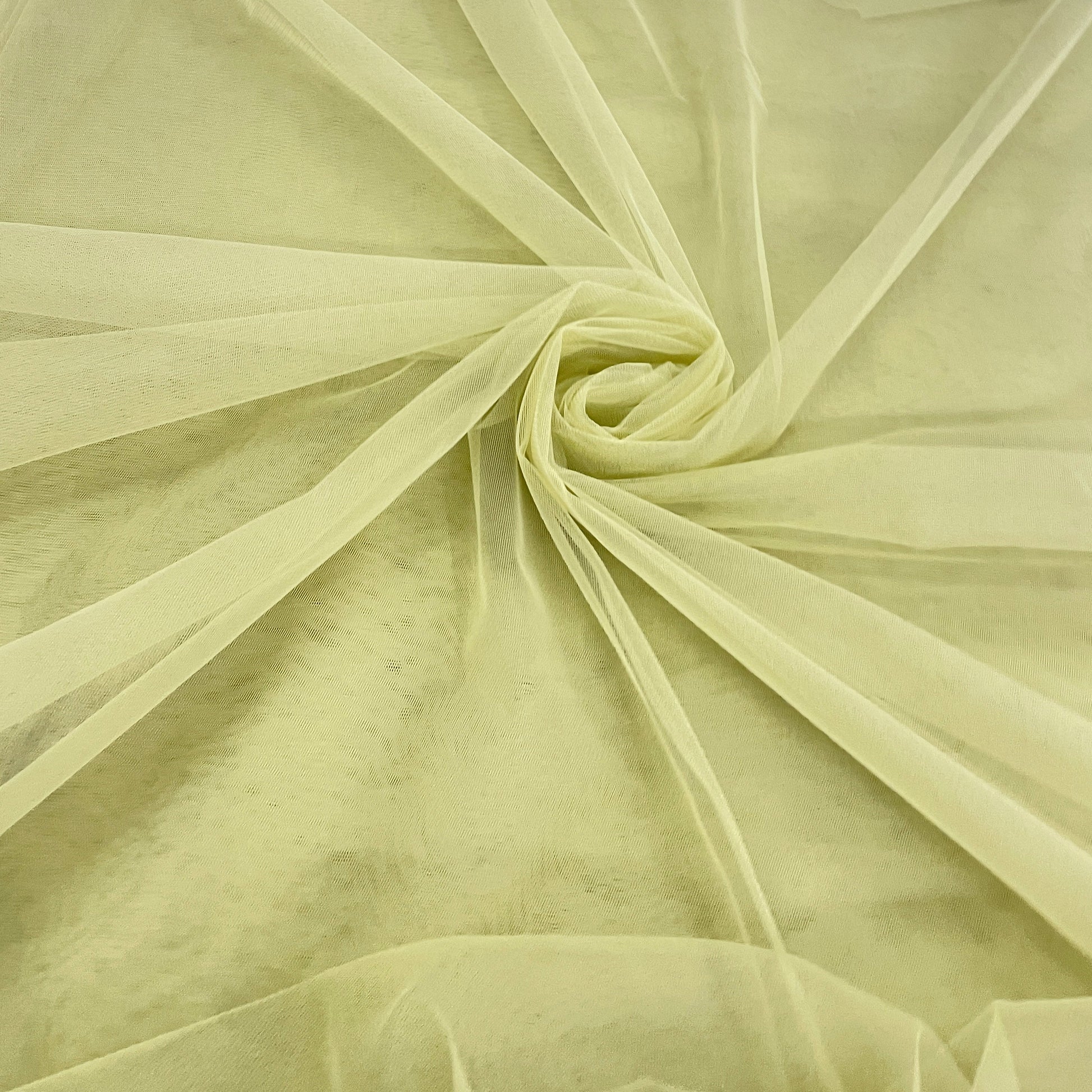 Moss Green Solid Net Fabric - TradeUNO