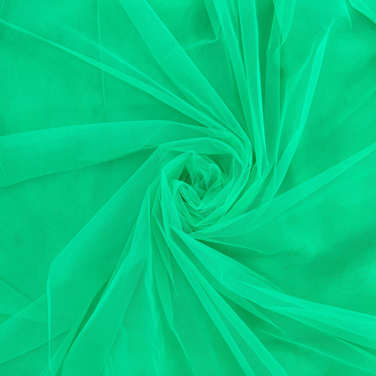 ParaKeet Green Solid Net Fabric - TradeUNO