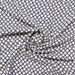 Blue & Cream Traditional  Print Viscose Dobby Fabric Trade UNO
