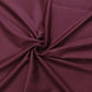 Brinjal Purple Solid Cotton Satin Fabric - TradeUNO