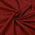 Red Solid Cotton Satin Fabric - TradeUNO
