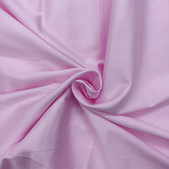 Baby Pink Solid Cotton Satin Fabric - TradeUNO