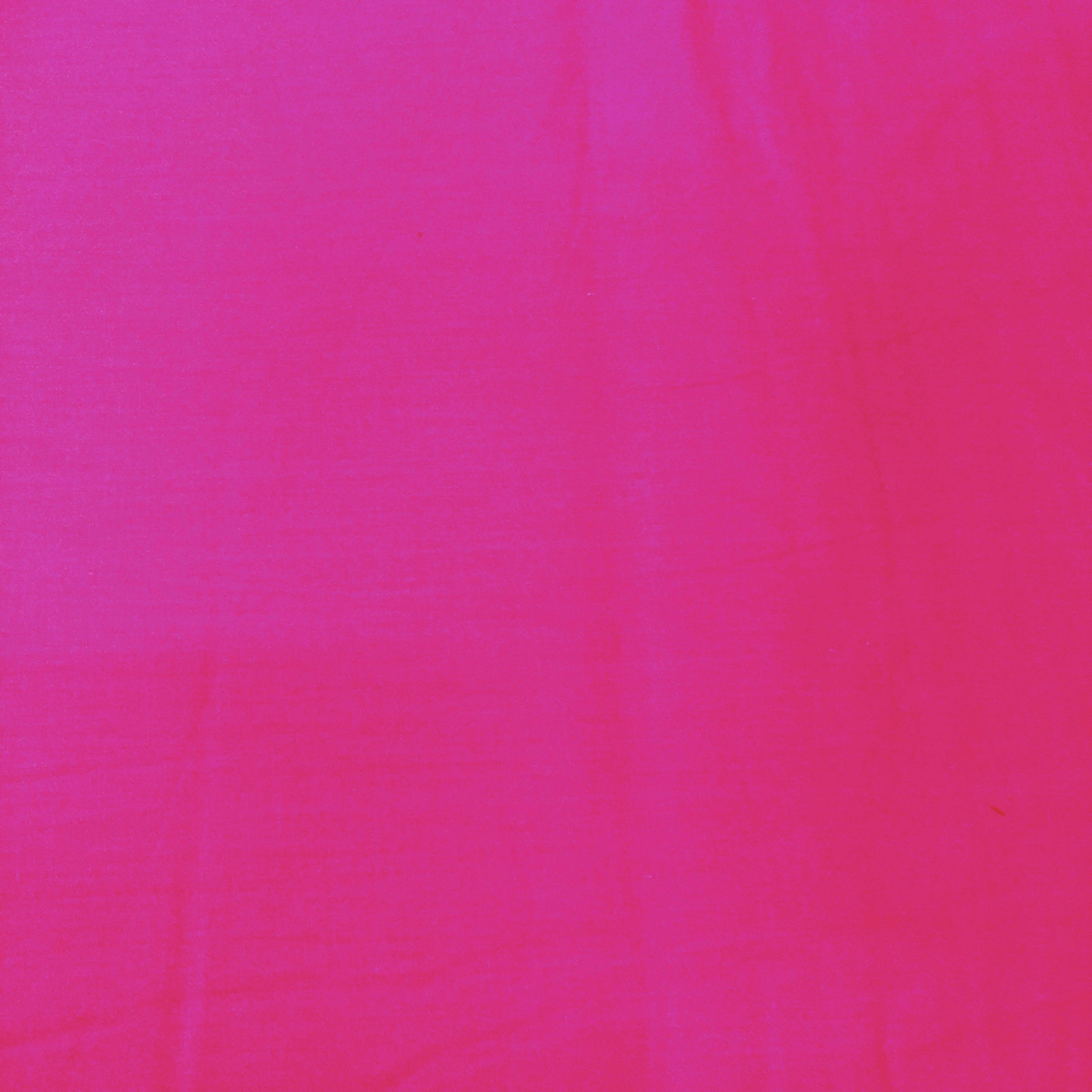 Viva Magenta Pink Green Solid Cotton Satin Fabric - TradeUNO