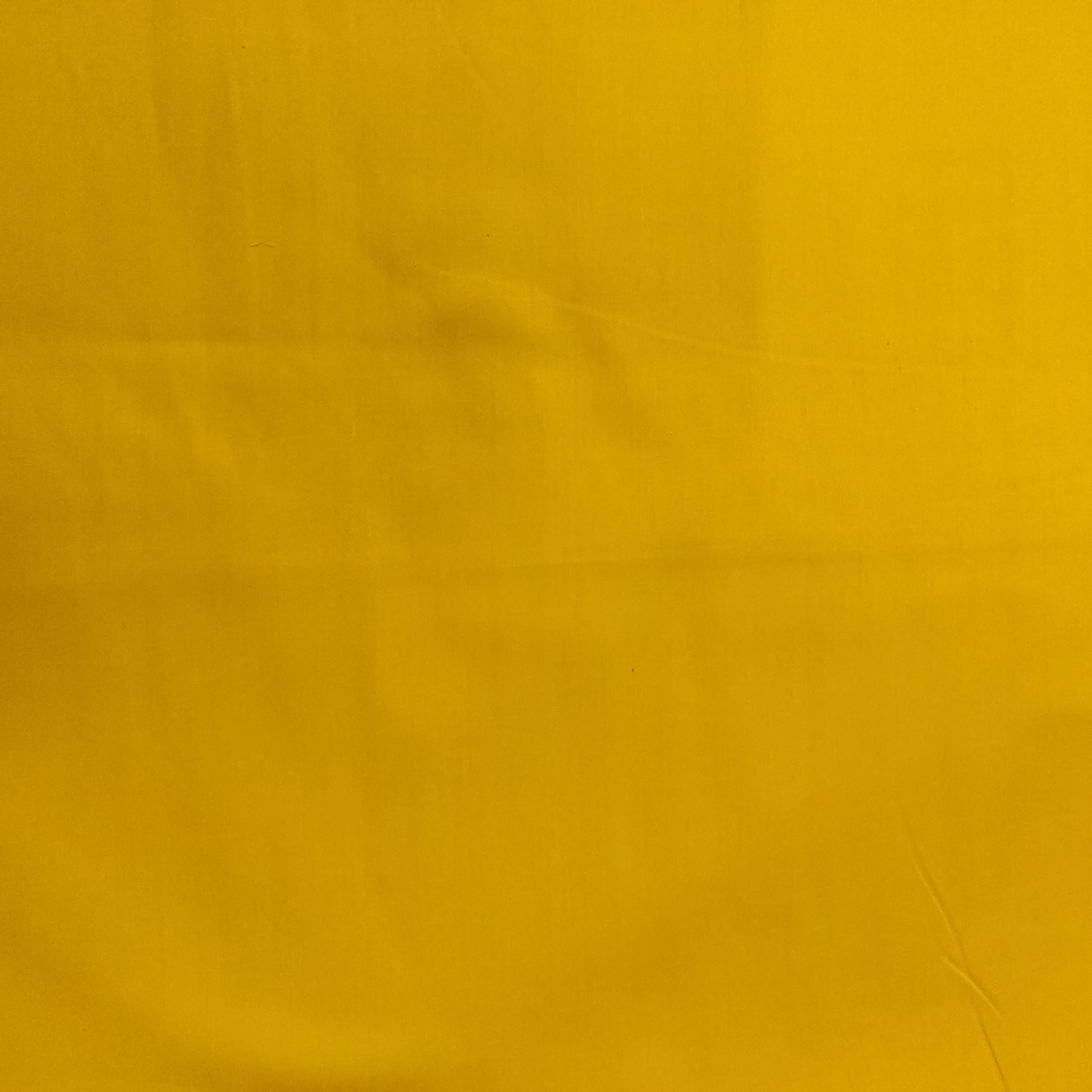 Haldi Yellow Solid Cotton Satin Fabric - TradeUNO