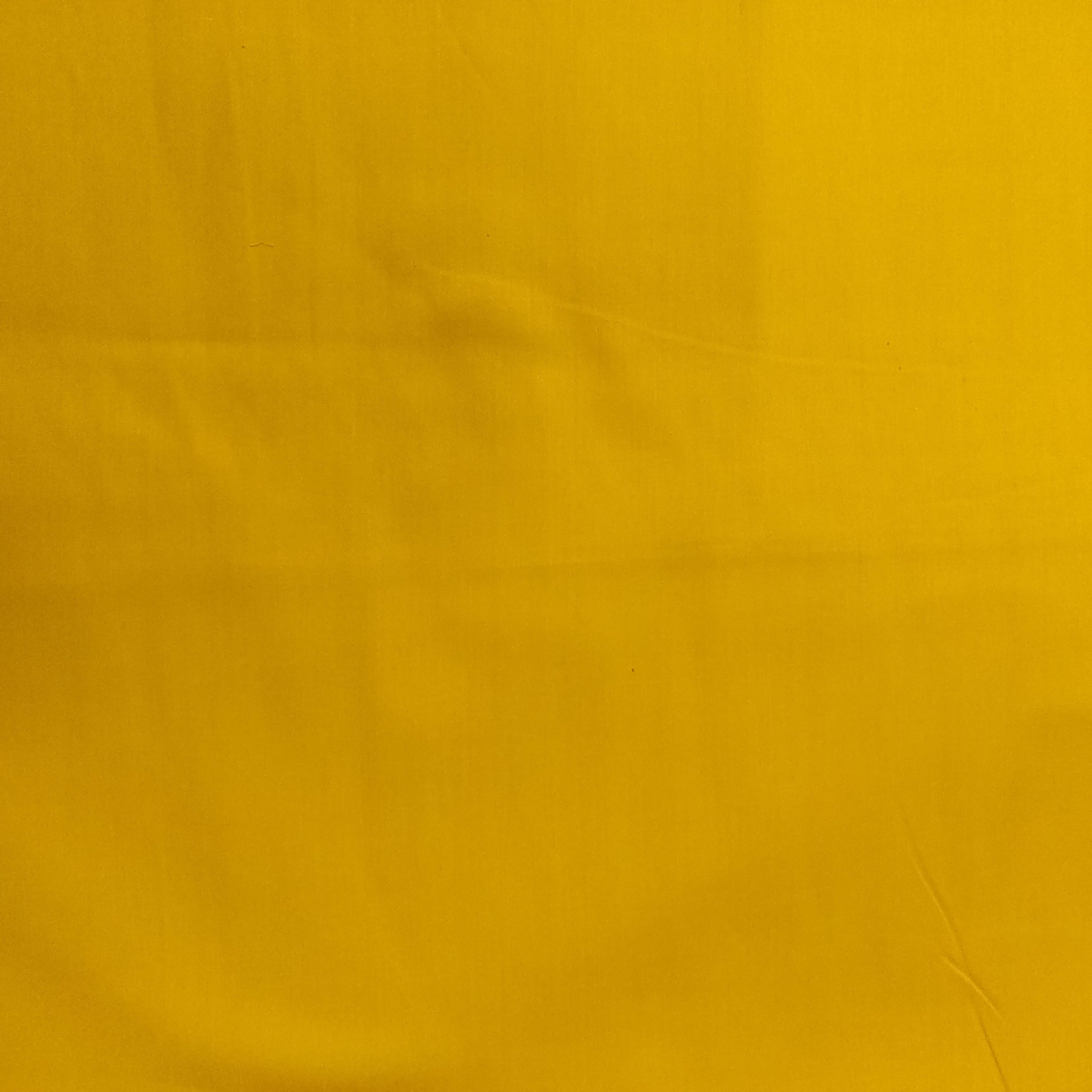 Haldi Yellow Solid Cotton Satin Fabric - TradeUNO