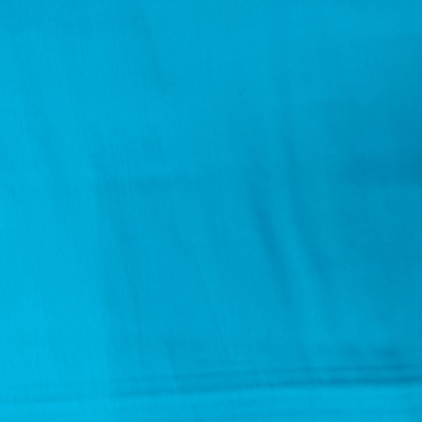 Aqua Blue Solid Cotton Satin Fabric