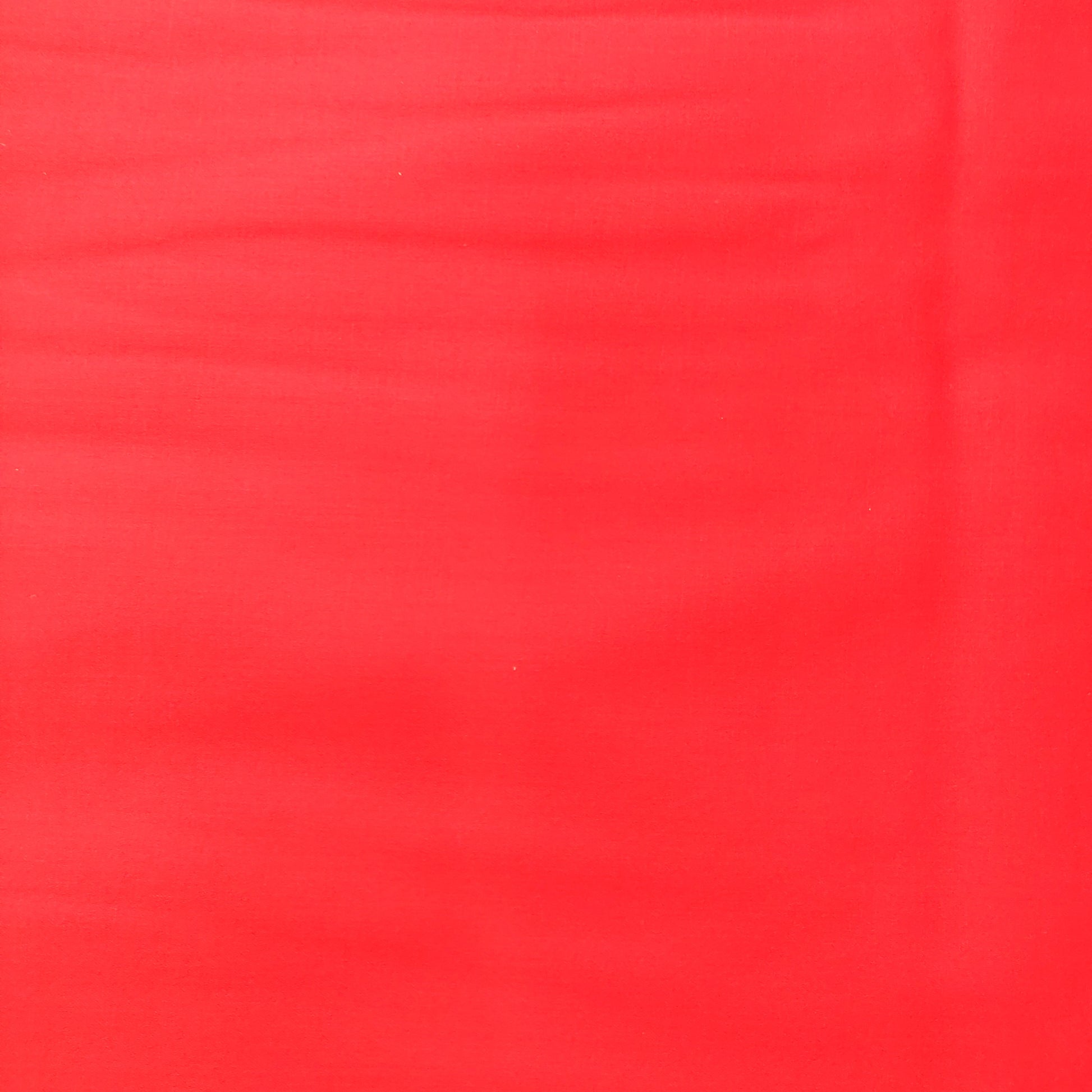 Red Solid Cotton Satin Fabric - TradeUNO