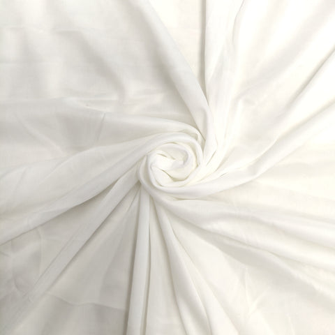 white solid lycra fabric