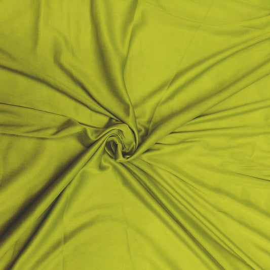 Moss Green Solid Lycra Fabric