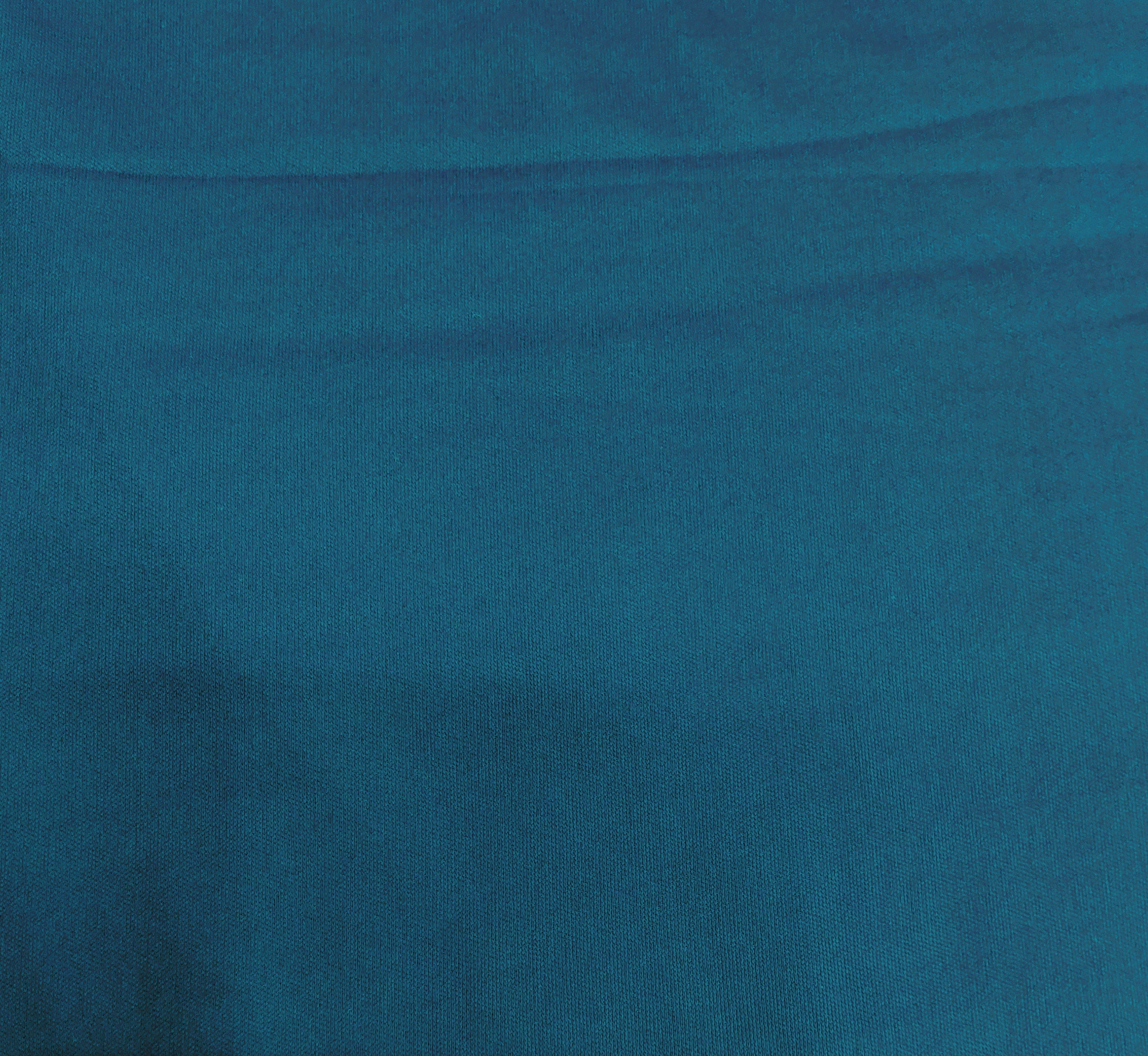 Teal Blue Solid Lycra Fabric