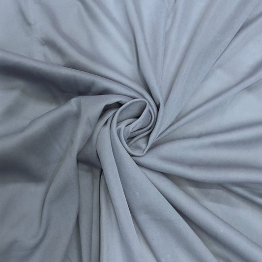 Grey Solid Lycra Fabric