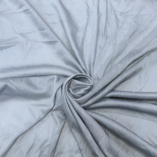 Steel Grey Solid Lycra Fabric