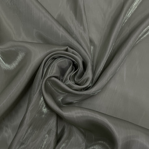 Sage Green Solid Zodiac Satin Fabric - TradeUNO
