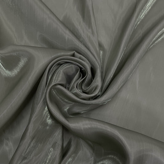 Sage Green Solid Zodiac Satin Fabric