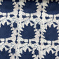 White & Indigo Handblock Cotton Fabric - TradeUNO