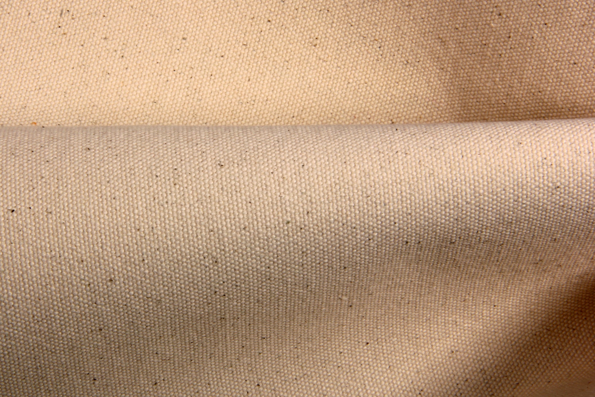 Cream Solid     Canvas Fabric - TradeUNO