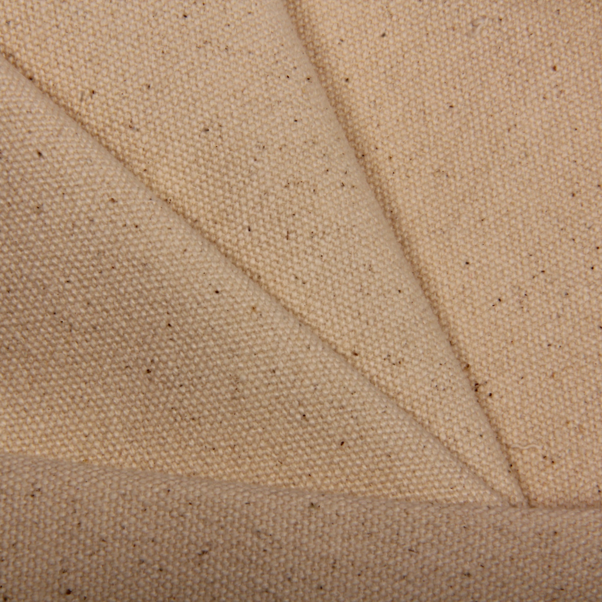 Cream Solid 2*10 Canvas Fabric - TradeUNO