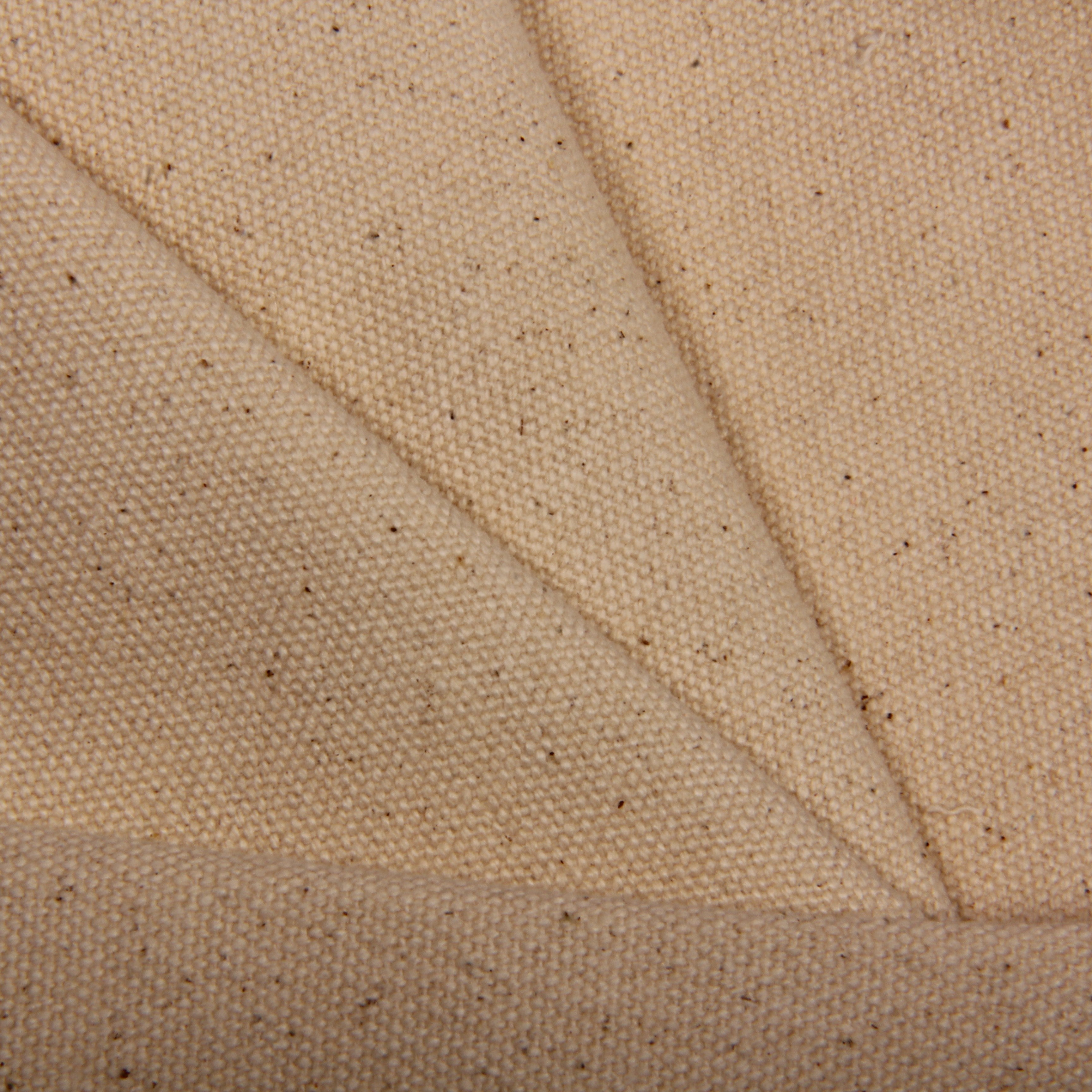 Cream Solid 2*10 Canvas Fabric - TradeUNO