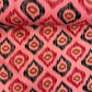Pink Ikkat Print Poplin Cotton Fabric - TradeUNO