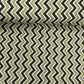 Olive Green Chevron Print Poplin Cotton Fabric - TradeUNO