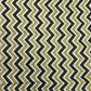 Olive Green Chevron Print Poplin Cotton Fabric - TradeUNO
